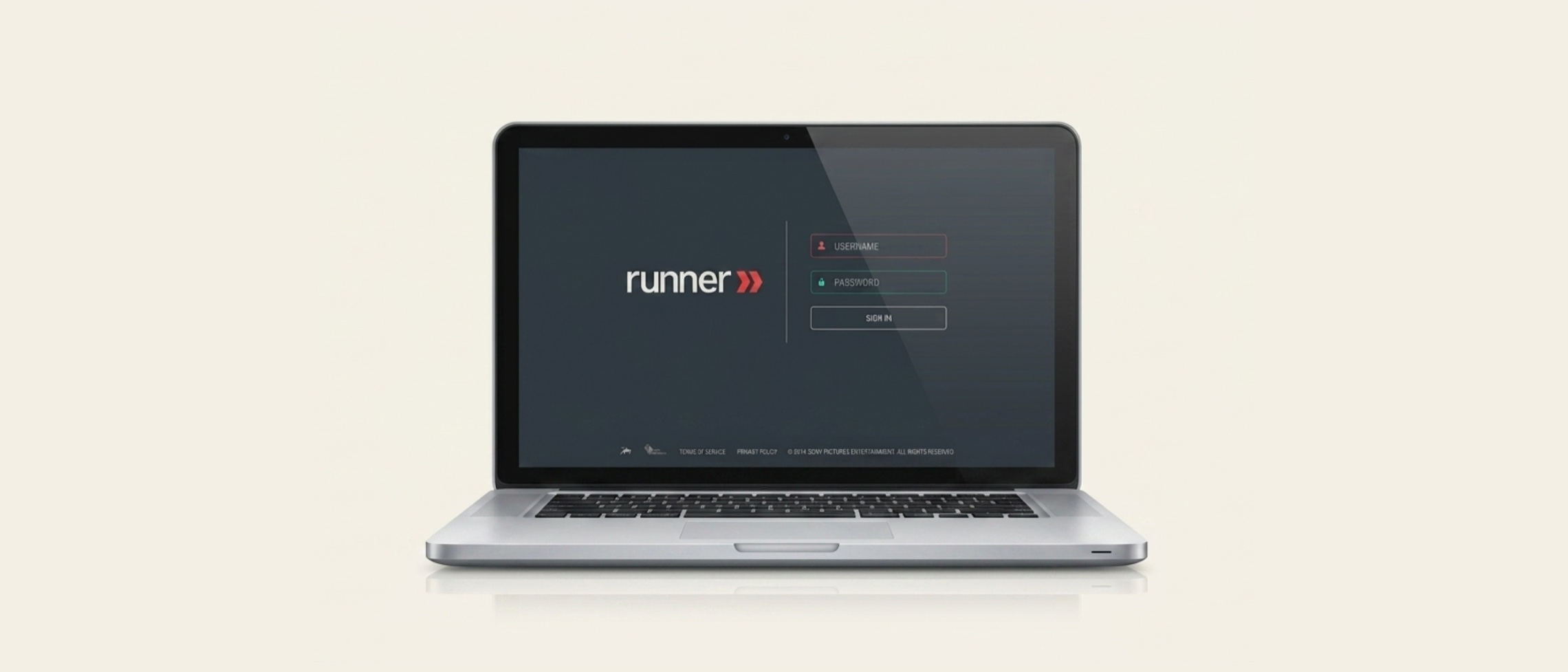 Runner asset library interface